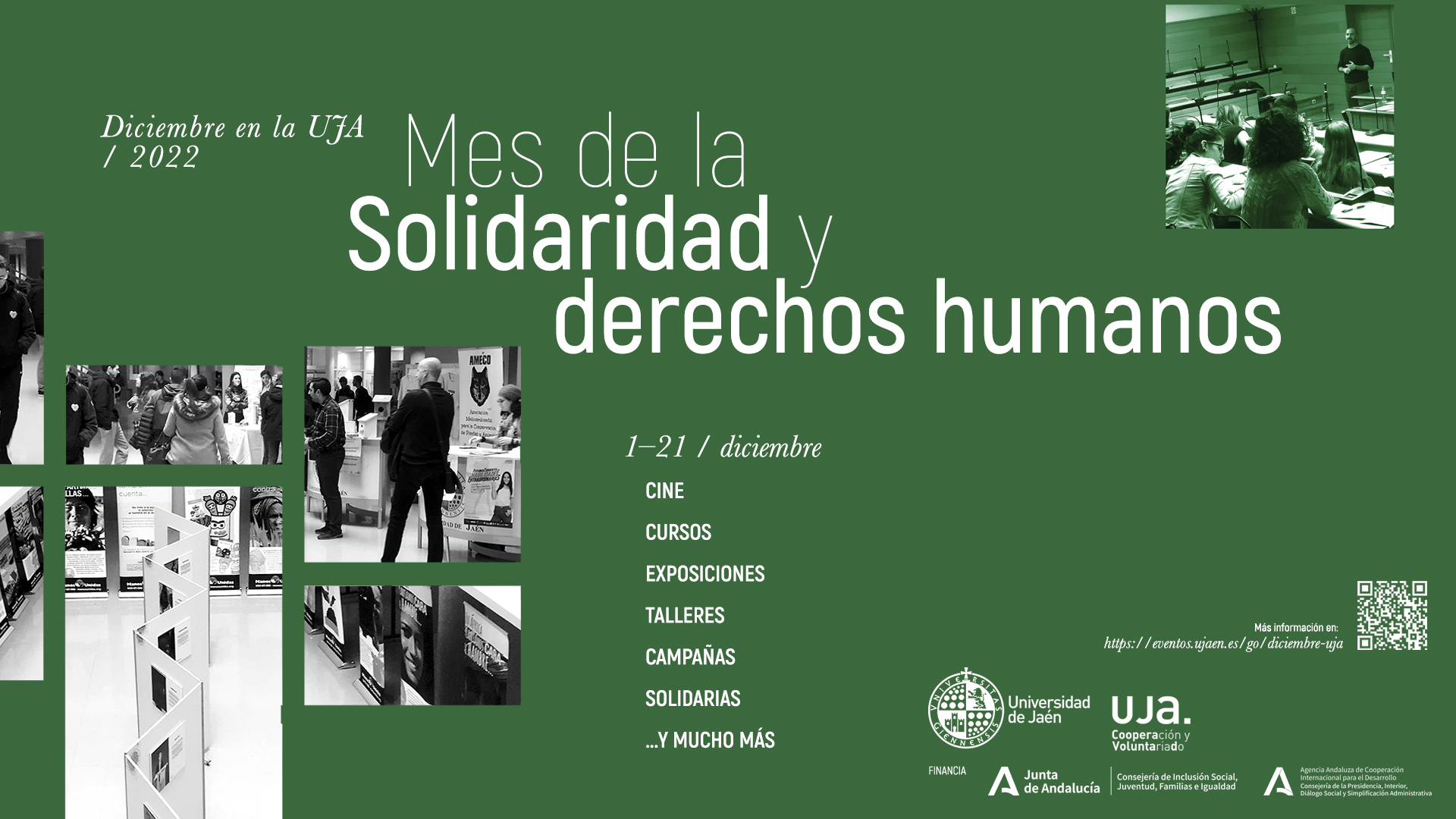 La UJA celebra en diciembre el ‘Mes de la Solidaridad y los Derechos ...